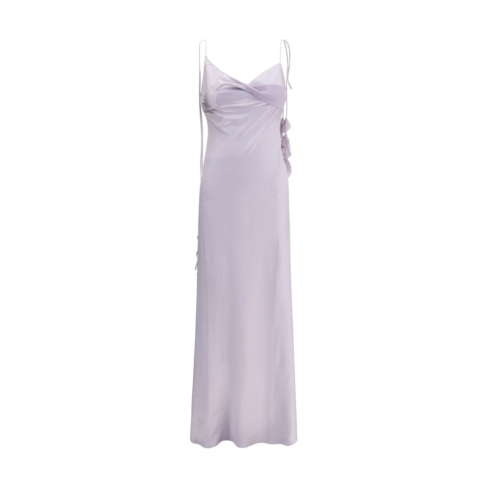 Self-Portrait Satin long Dress