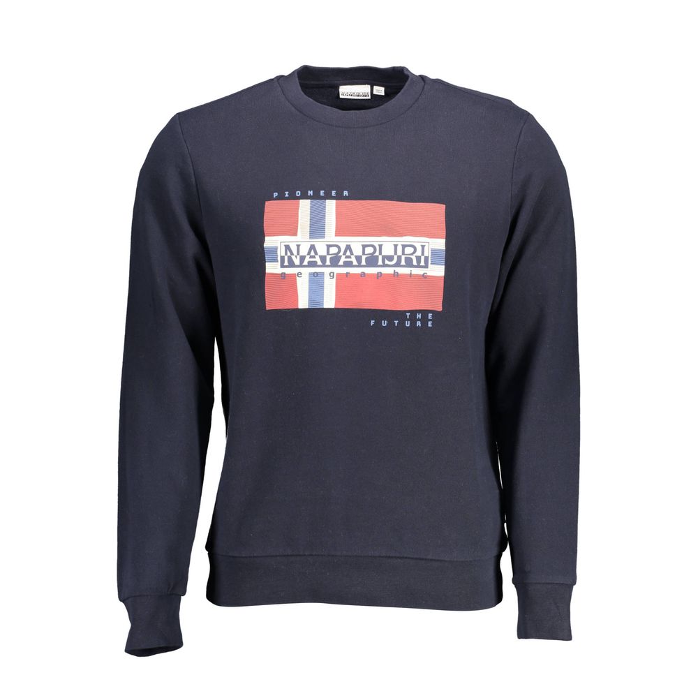 Ανδρικό πουλόβερ Napapijri Blue Cotton