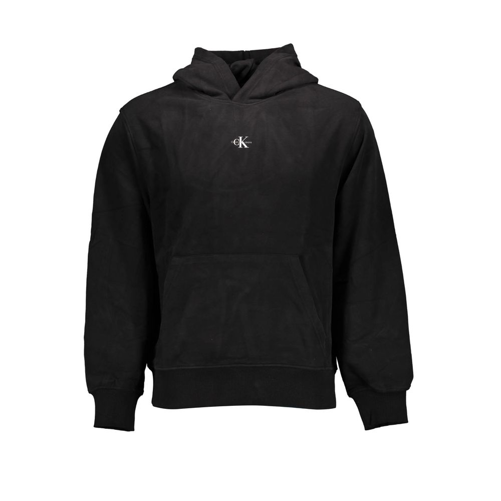 Ανδρικό πουλόβερ Calvin Klein Black Cotton