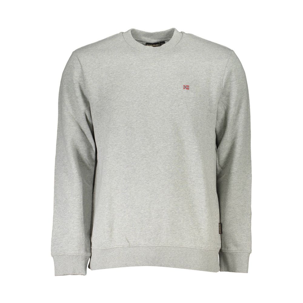 Ανδρικό πουλόβερ Napapijri Grey Cotton