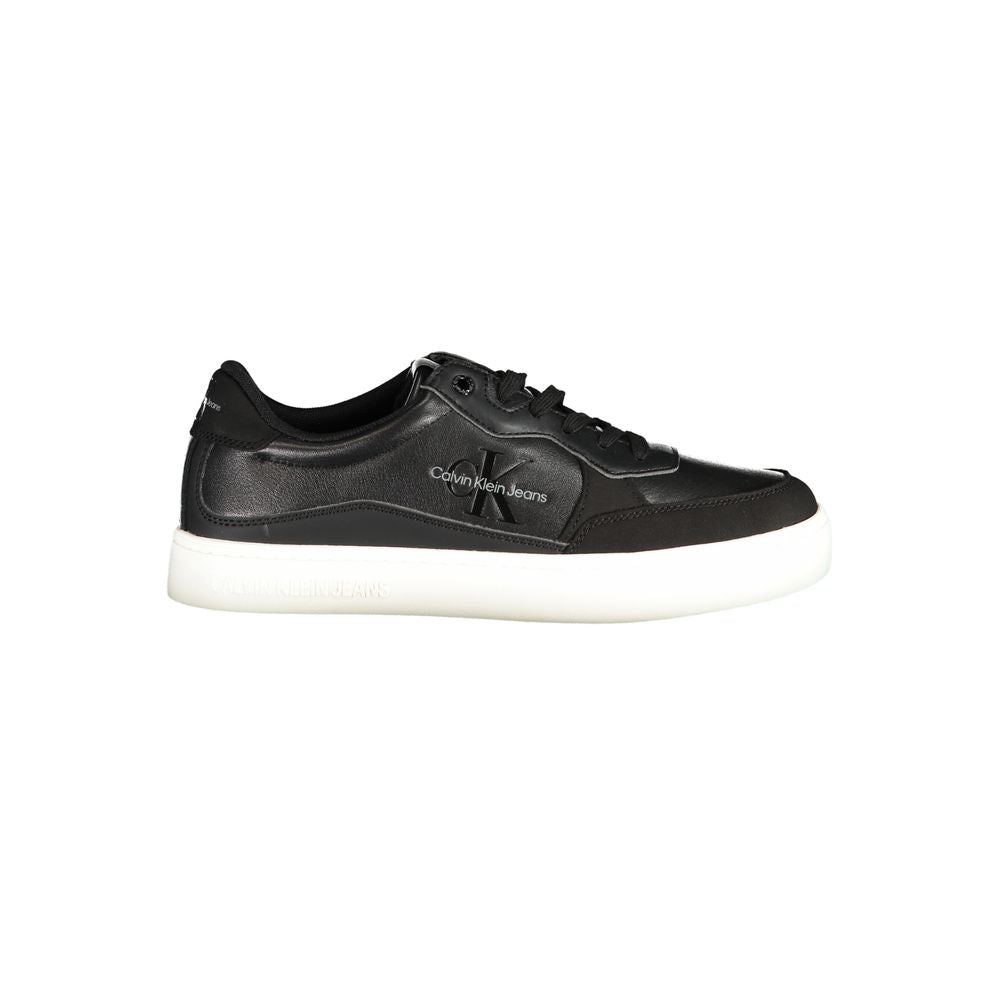 Calvin Klein Sleek Μαύρα Αθλητικά Αθλητικά Αθλητικά Παπούτσια με λεπτομέρειες αντίθεσης