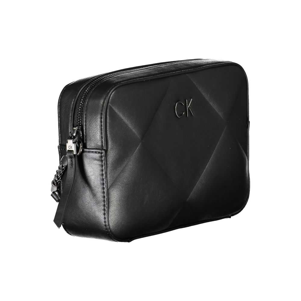 Τσάντα Calvin Klein Μαύρη Πολυεστερική