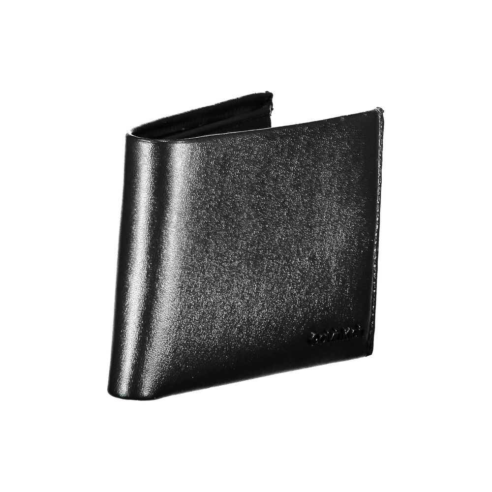Κομψό δερμάτινο πορτοφόλι Calvin Klein με πορτοφόλι RFID Block &amp; Coin