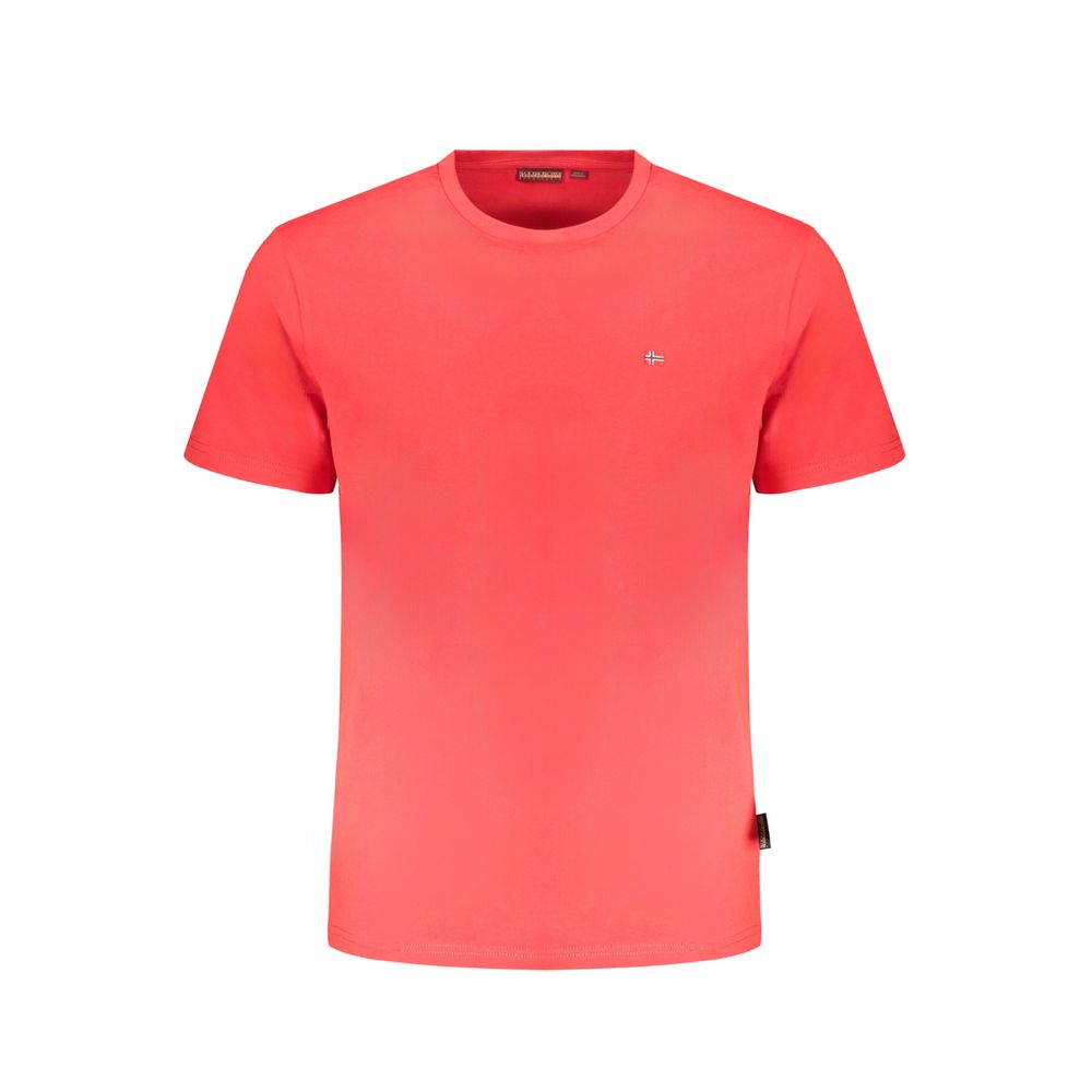 Μπλουζάκι Napapijri Red Cotton T-Shirt