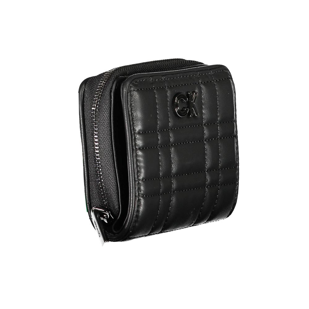 Γυναικείο πορτοφόλι Calvin Klein Black Polyester