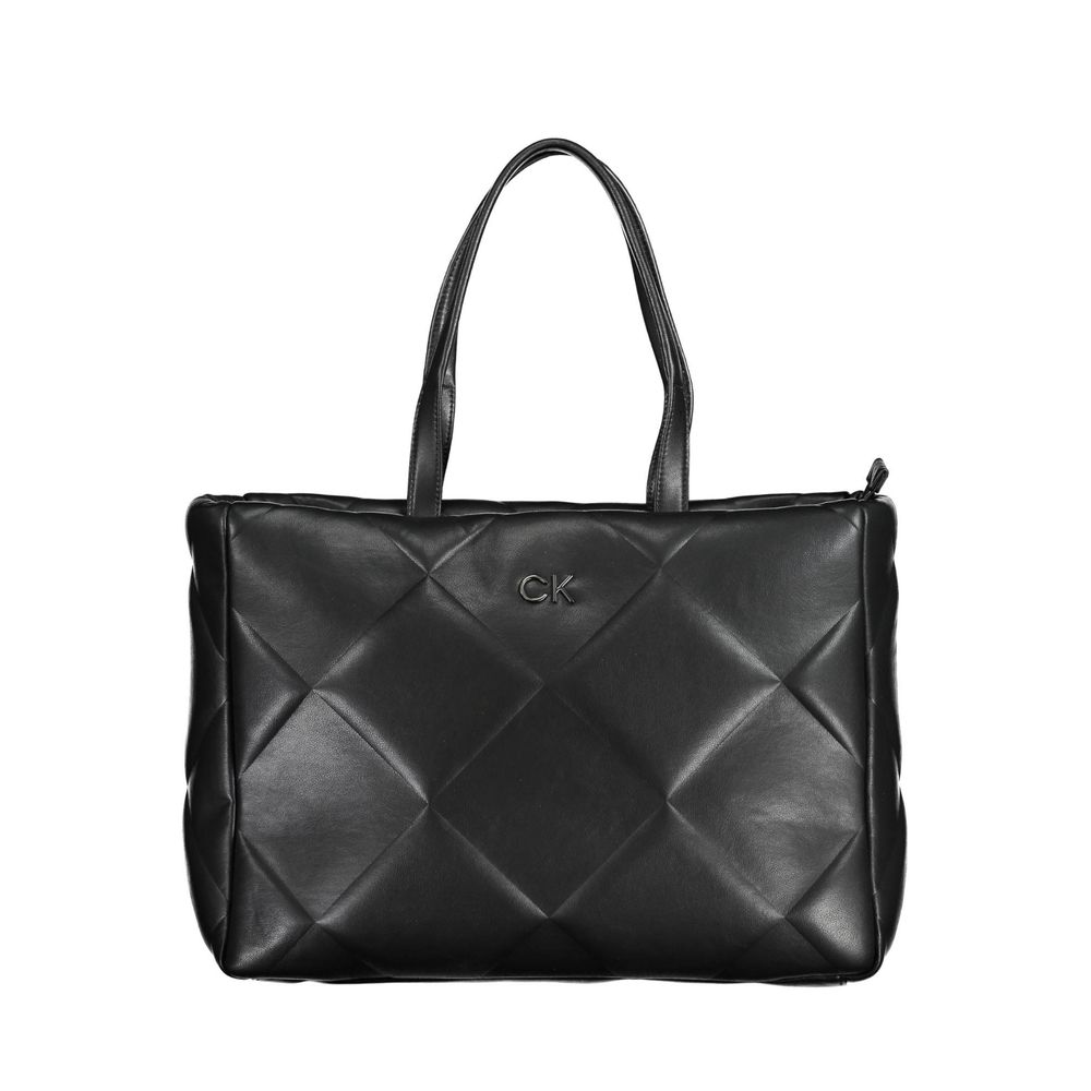 Τσάντα Calvin Klein Μαύρη Πολυεστερική
