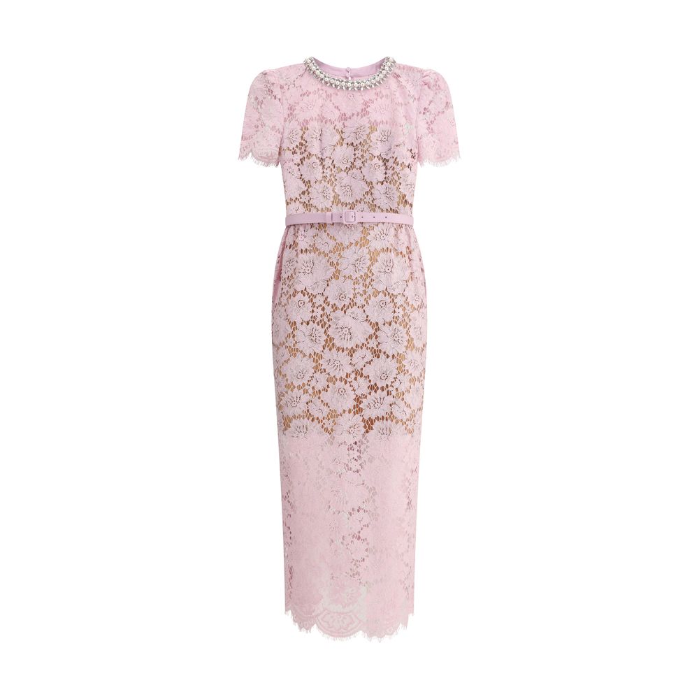 Self-Portrait Lace midi Dress