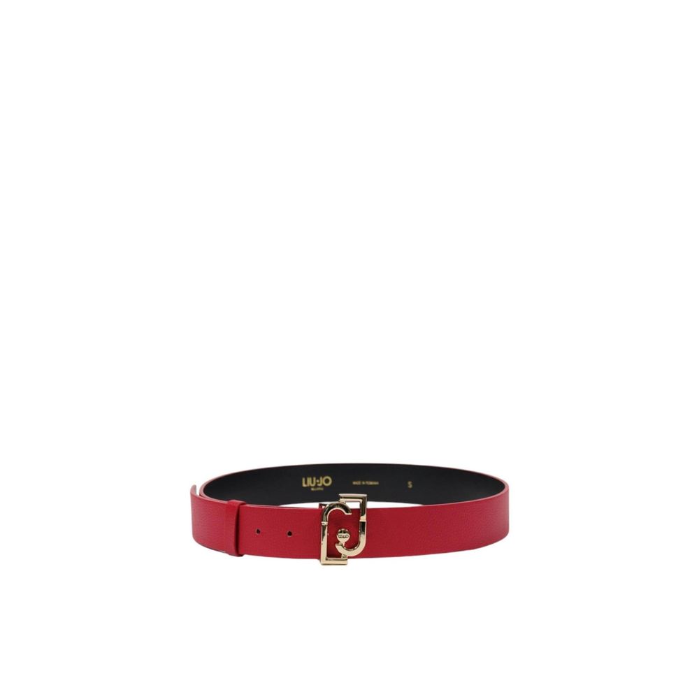 Liu Jo Red Polyethylene Belt