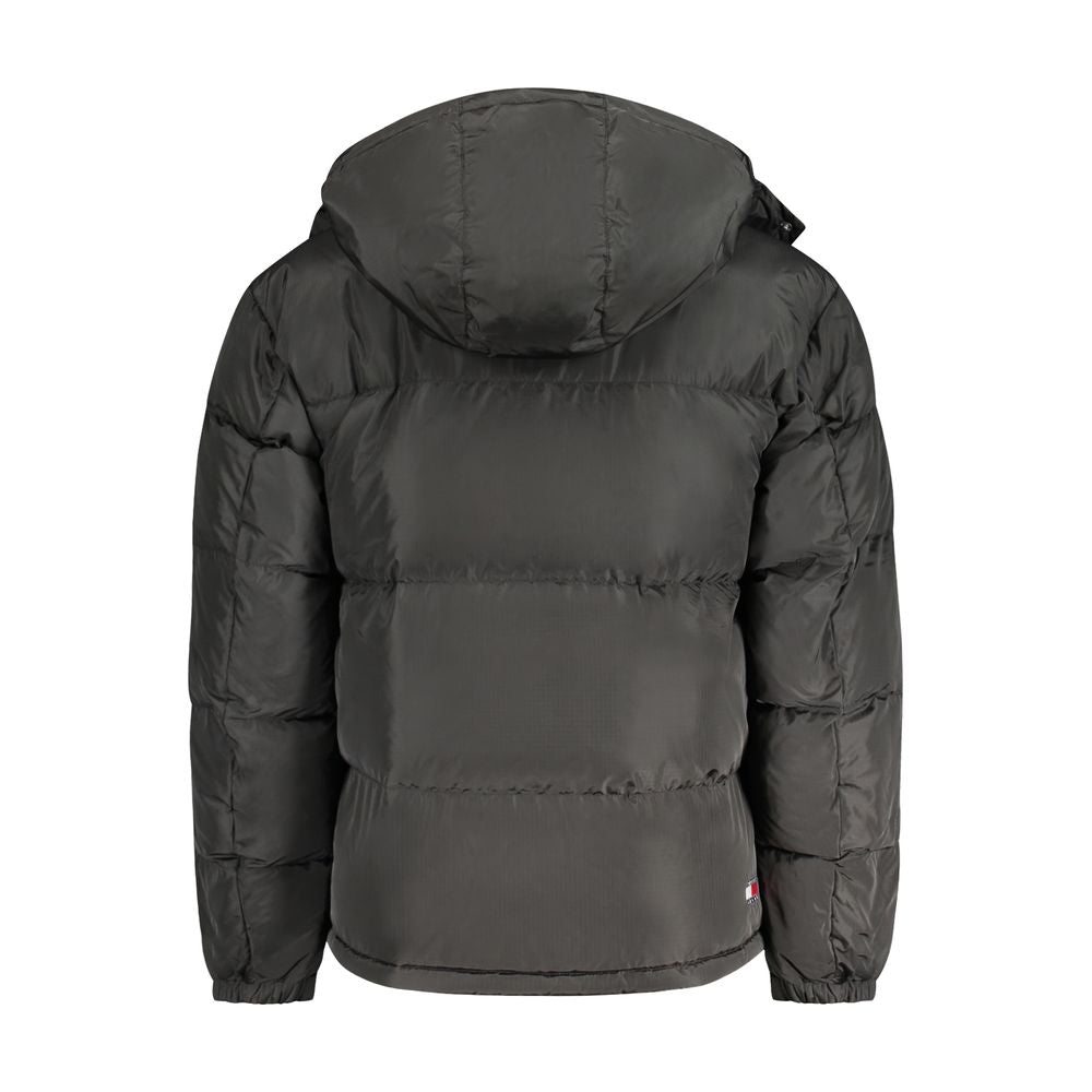 Ανδρικό μπουφάν Tommy Hilfiger Black Polyester