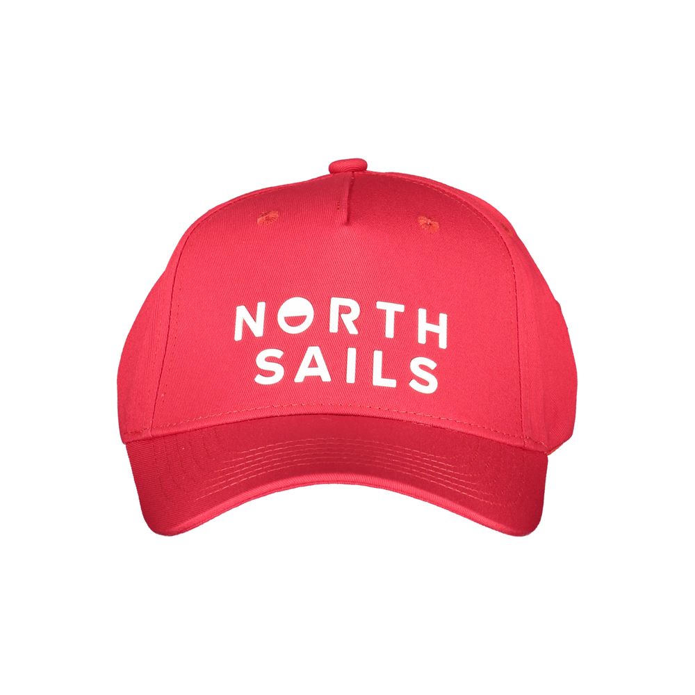 North Sails Κόκκινα βαμβακερά καπέλα και καπάκι