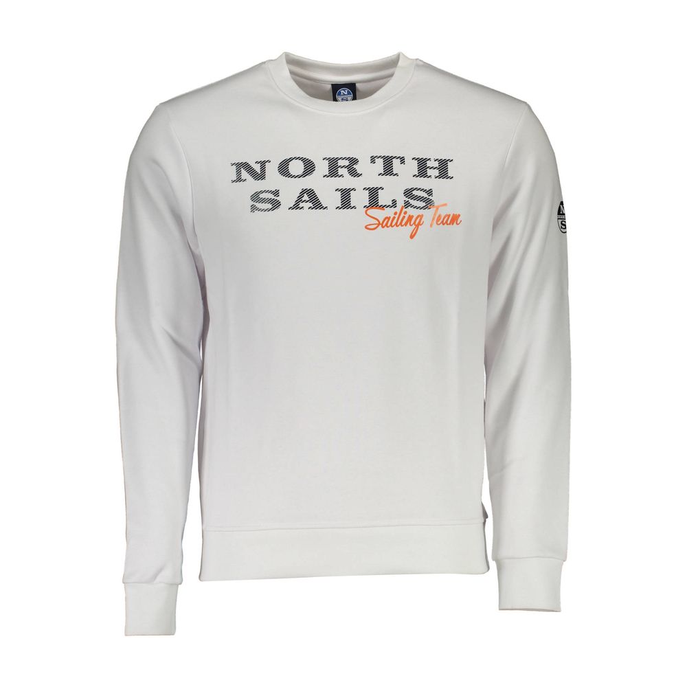 Ανδρικό πουλόβερ North Sails White Cotton