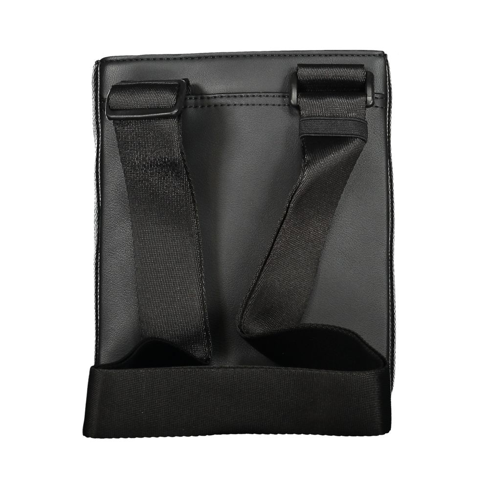 Tommy Hilfiger Black Polyethylene Men Shoulder Bag
