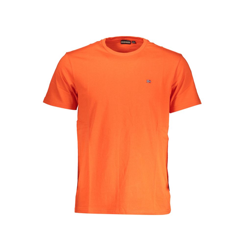 Ανδρικό μπλουζάκι Napapijri Red Cotton