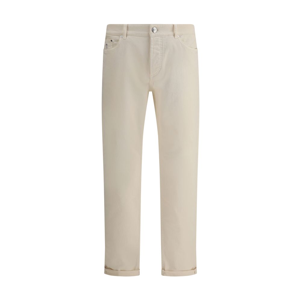 Brunello Cucinelli Jeans with turn-up hem