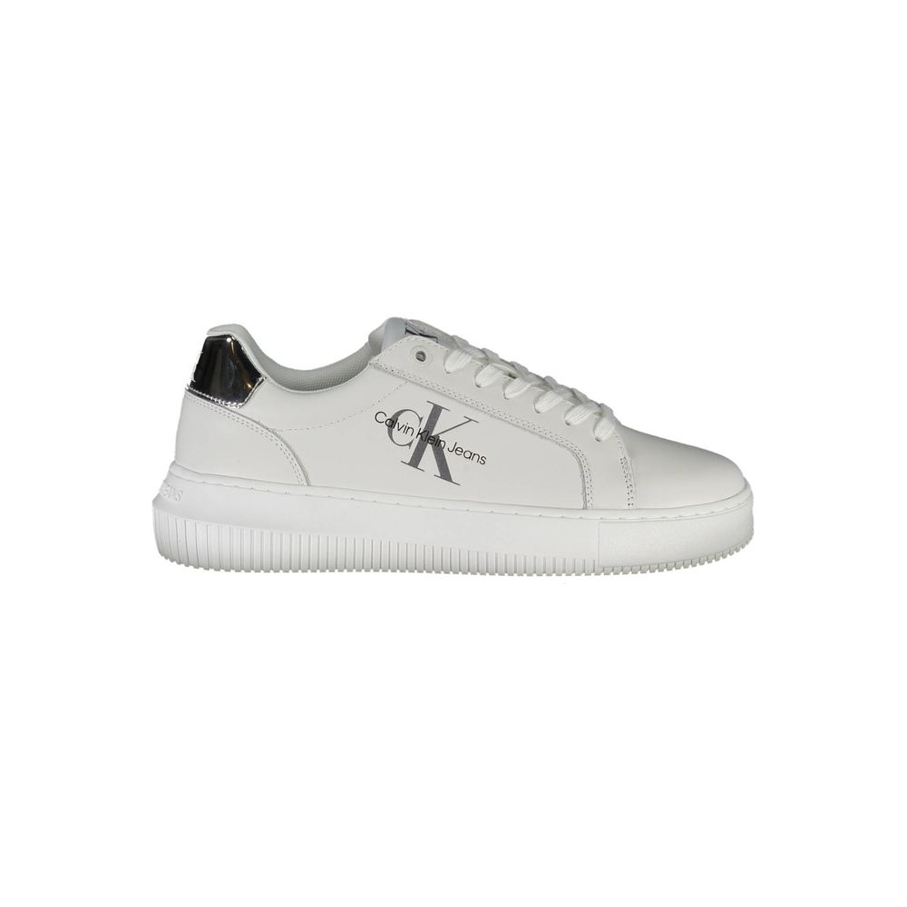 Γυναικεία αθλητικά παπούτσια Calvin Klein White Leather