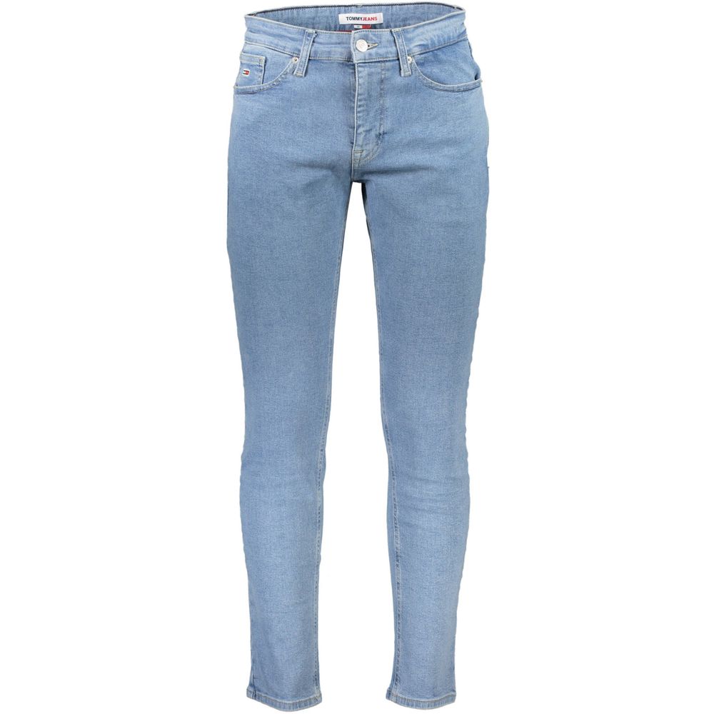Tommy Hilfiger Light Blue Cotton Jeans &amp; Pant