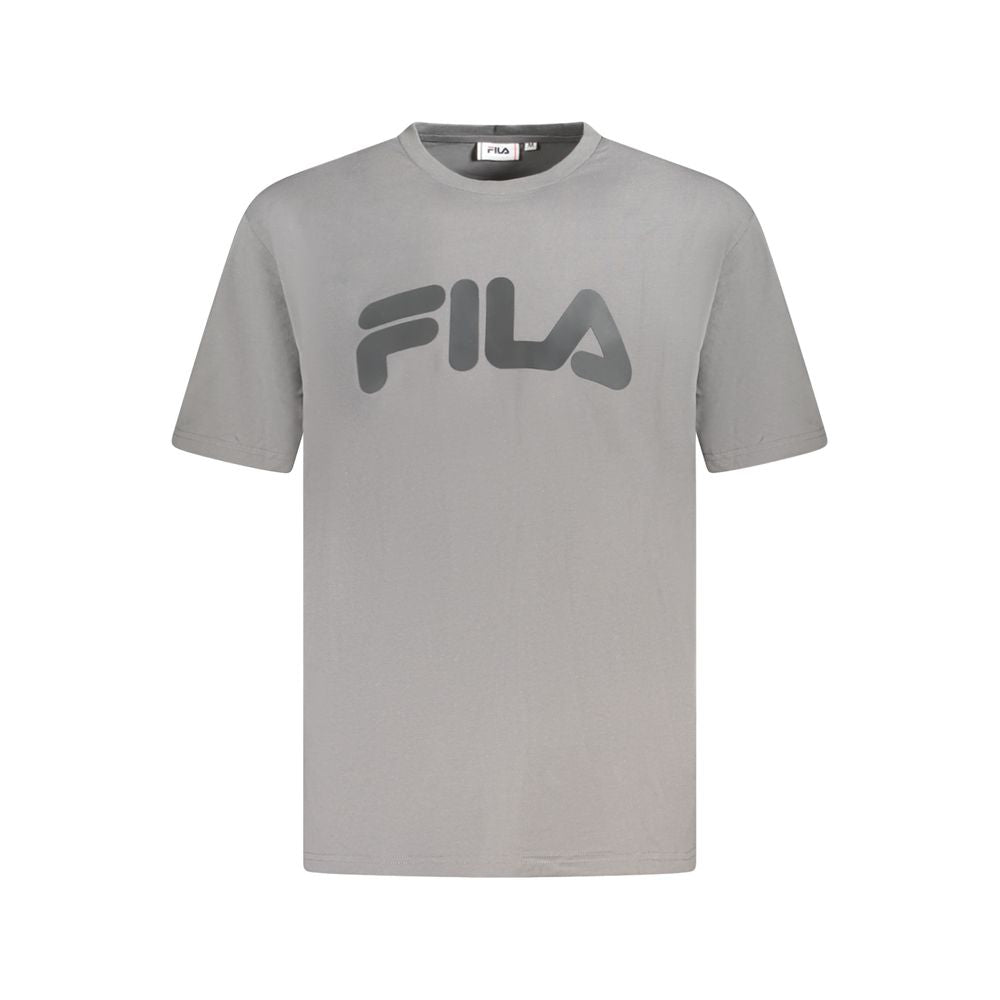 Ανδρικό μπλουζάκι Fila Grey Cotton