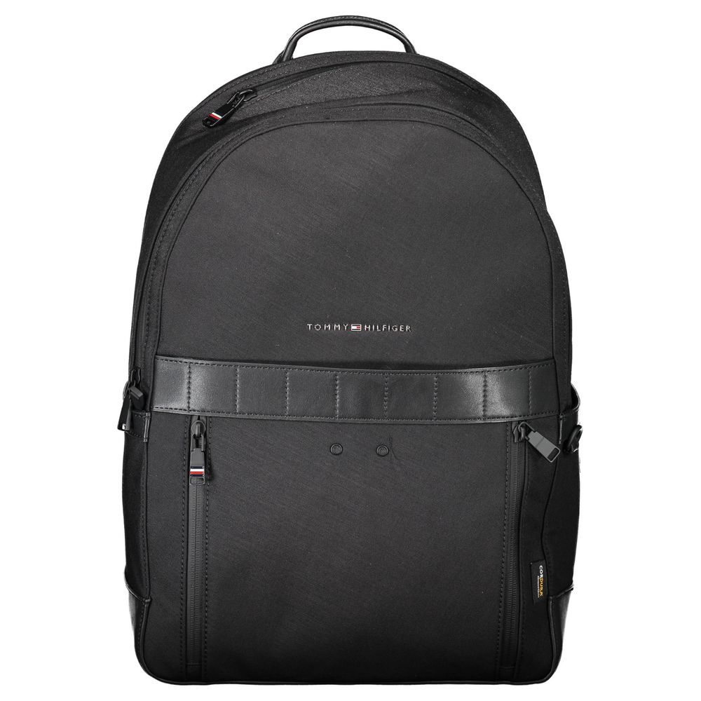 Ανδρικό σακίδιο πλάτης Tommy Hilfiger Black Nylon