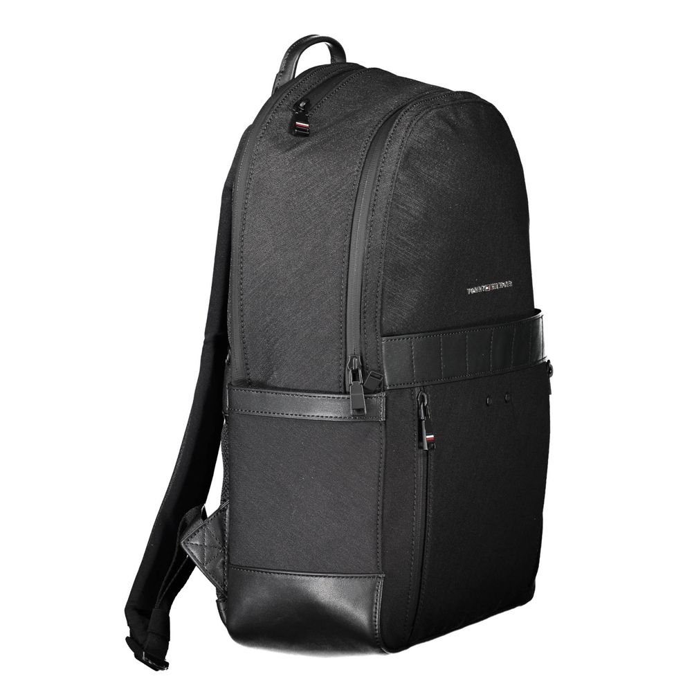 Ανδρικό σακίδιο πλάτης Tommy Hilfiger Black Nylon