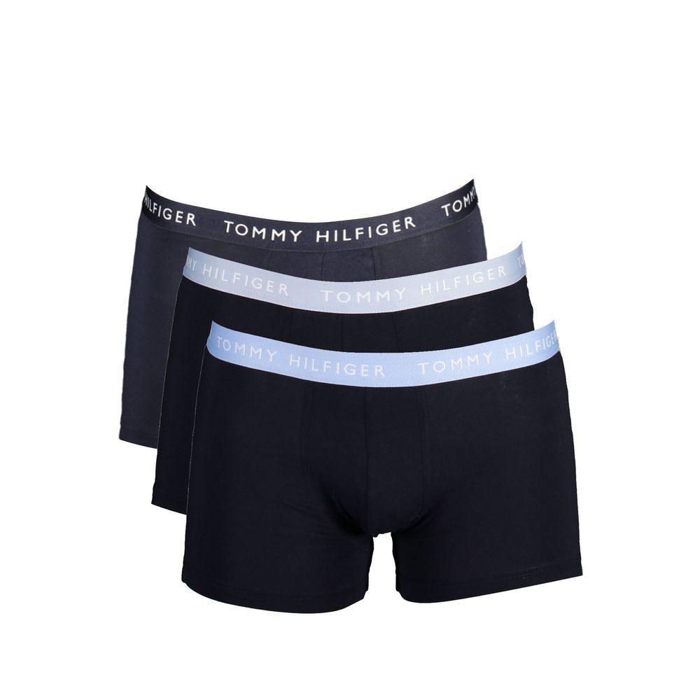 Ανδρικό μπαούλο μαύρο βαμβακερό Tommy Hilfiger