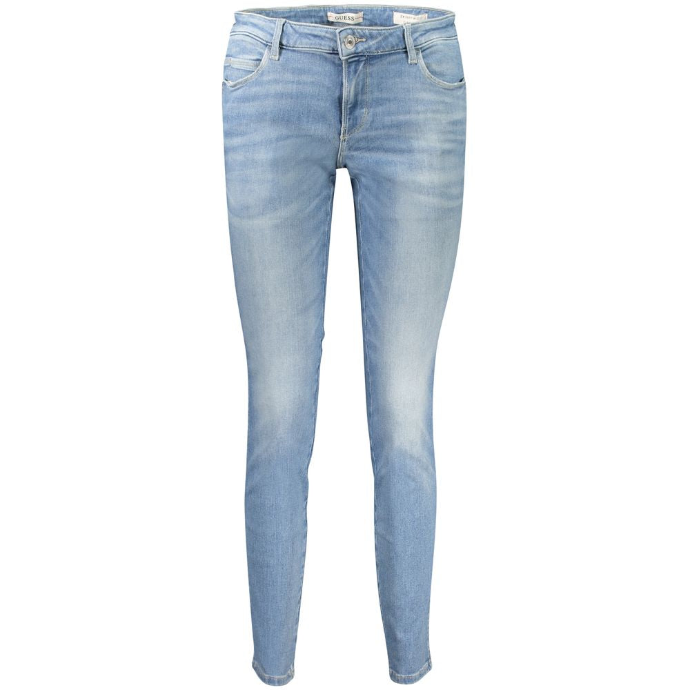 Guess Jeans Light Blue Cotton Jeans &amp; Pant