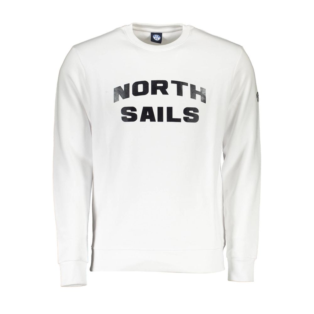Ανδρικό πουλόβερ North Sails White Cotton