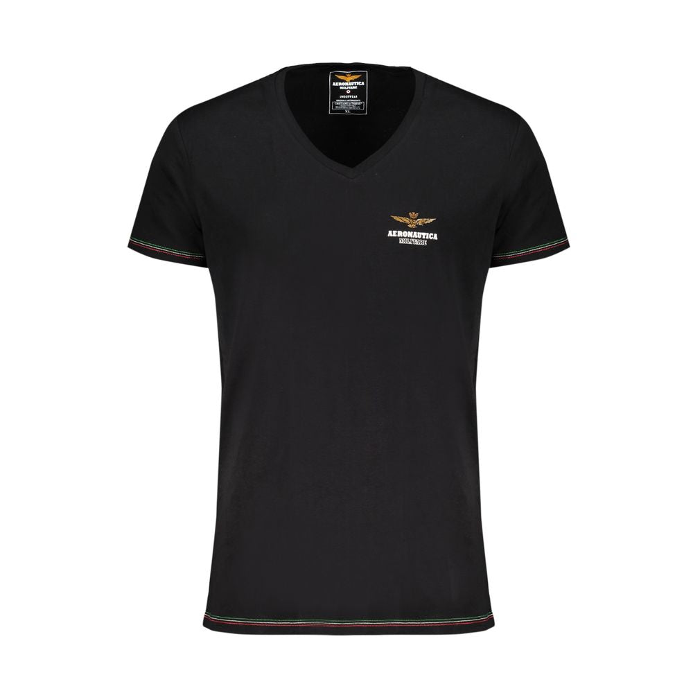 Μαύρα βαμβακερά εσώρουχα Aeronautica Militare