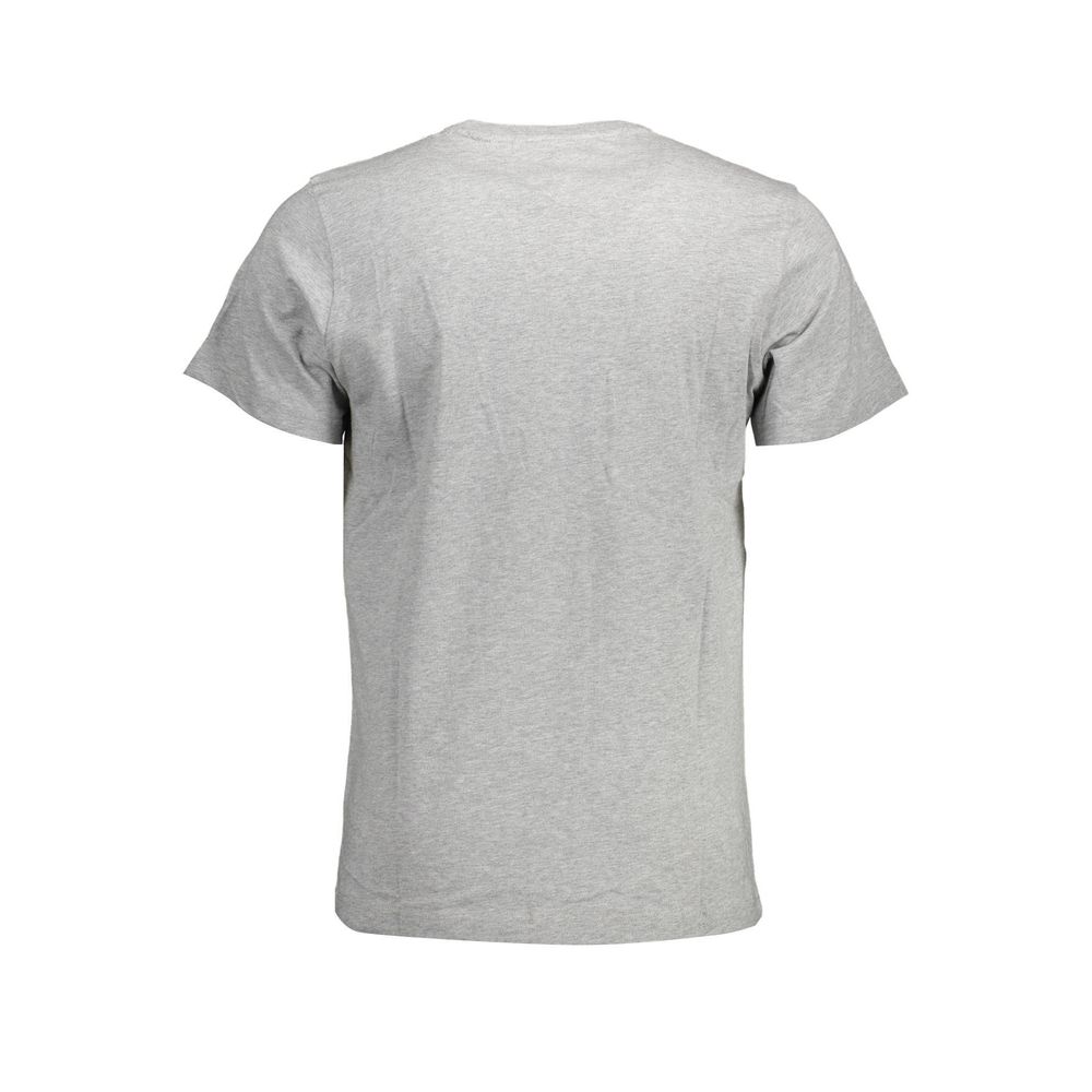 Ανδρικό μπλουζάκι Tommy Hilfiger Grey Cotton