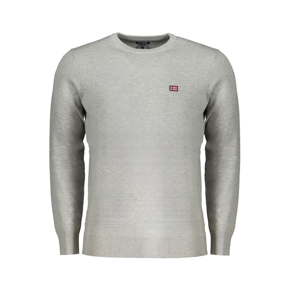 Norway 1963 Grey Wool Ανδρικό πουλόβερ