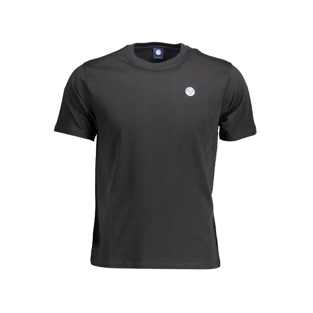 Ανδρικό μπλουζάκι North Sails Black Cotton