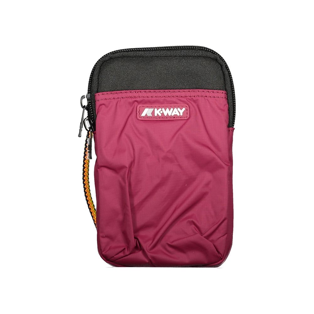 Ανδρική τσάντα ώμου K-WAY Purple Polyester