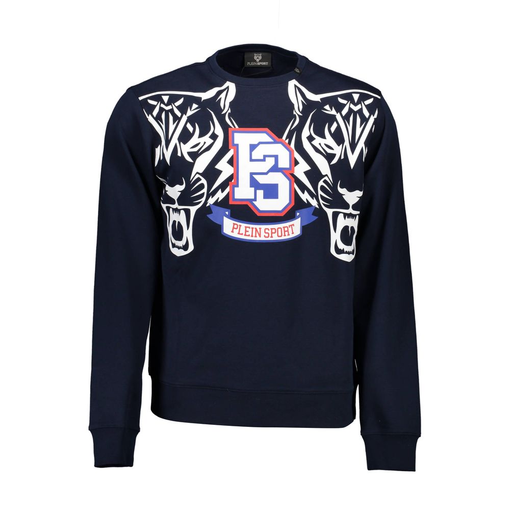 Ανδρικό πουλόβερ Plein Sport Blue Cotton
