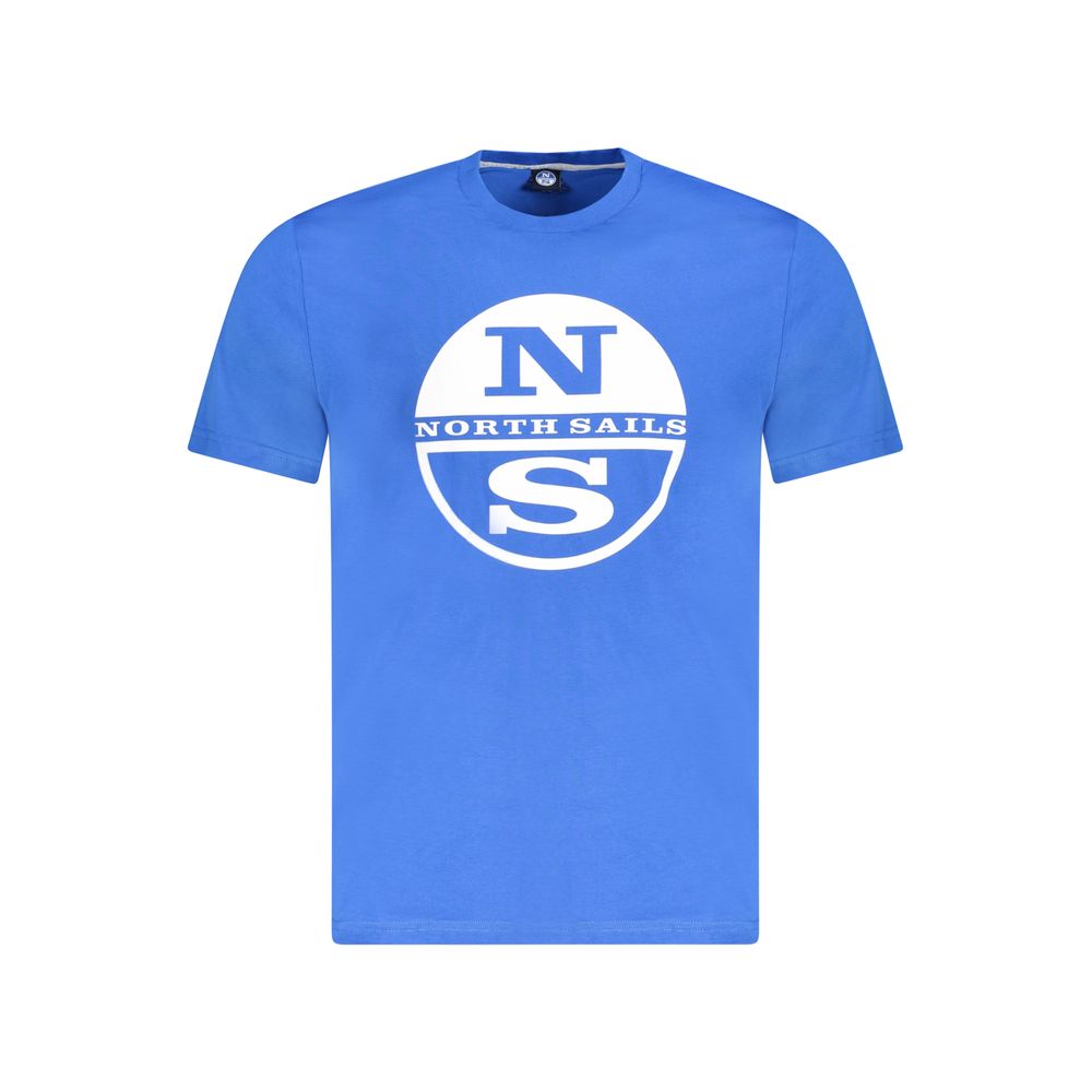 Ανδρικό μπλουζάκι North Sails Blue Cotton