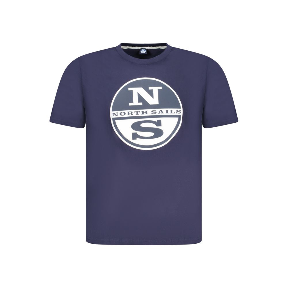 Ανδρικό μπλουζάκι North Sails Blue Cotton