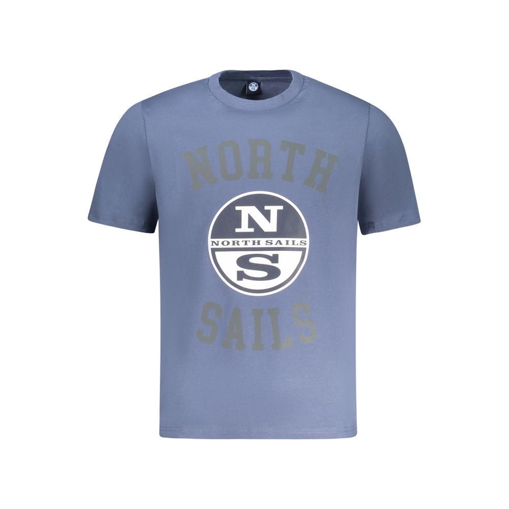 Ανδρικό μπλουζάκι North Sails Blue Cotton
