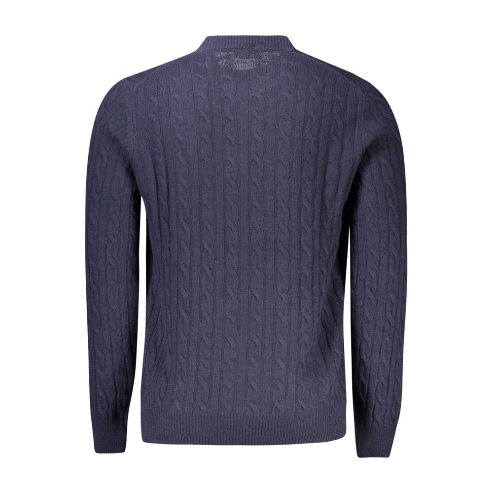 Ανδρικό πουλόβερ North Sails Blue Wool