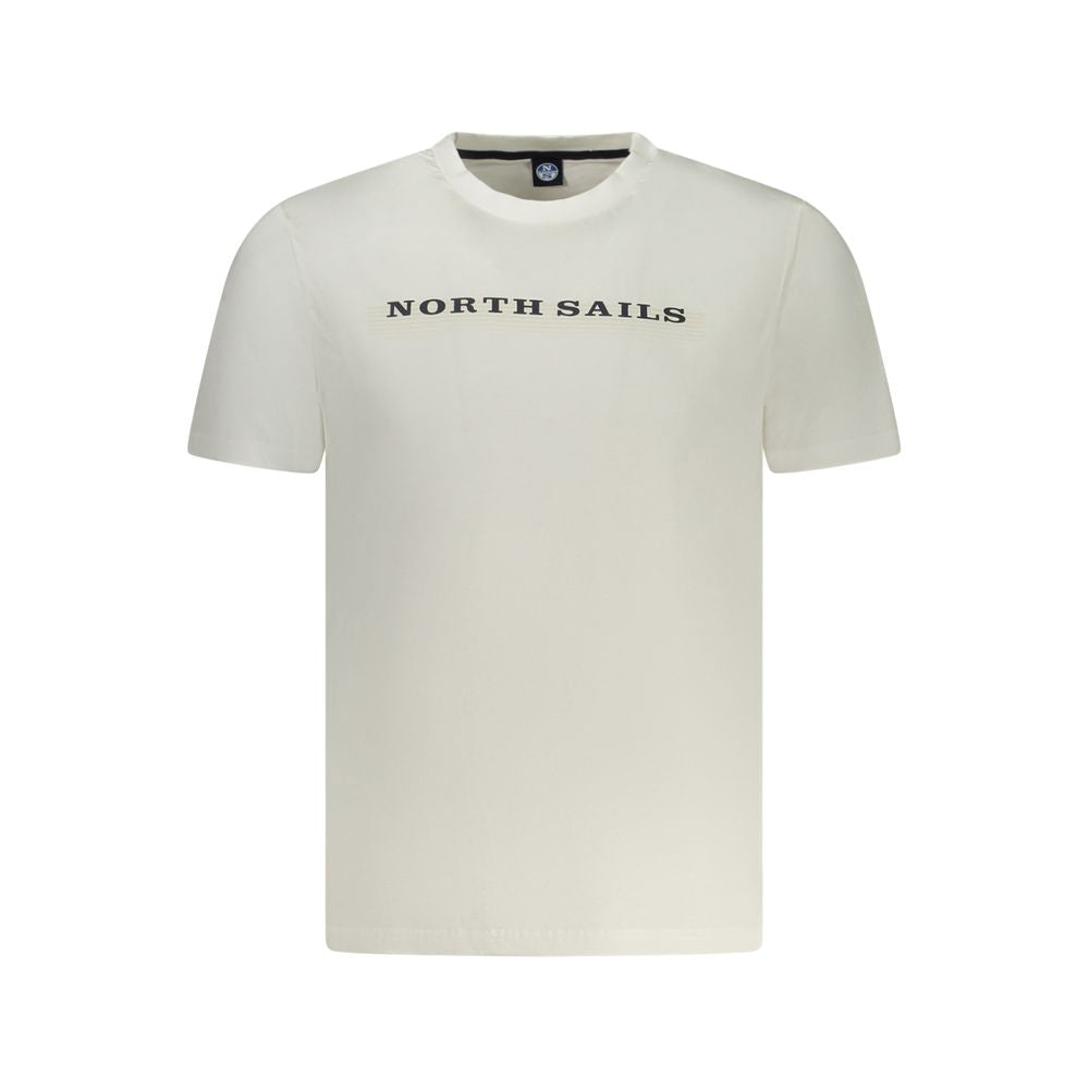 Ανδρικό μπλουζάκι North Sails White Cotton