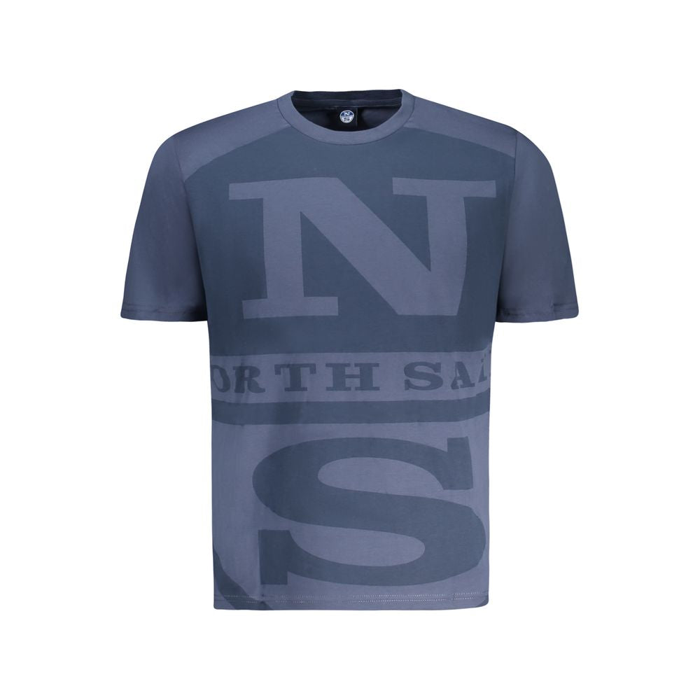 Ανδρικό μπλουζάκι North Sails Blue Cotton