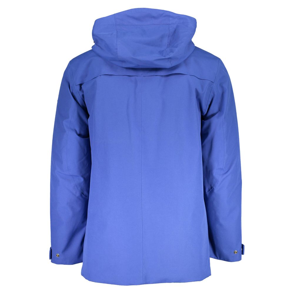 Gant Blue Cotton Men Jacket