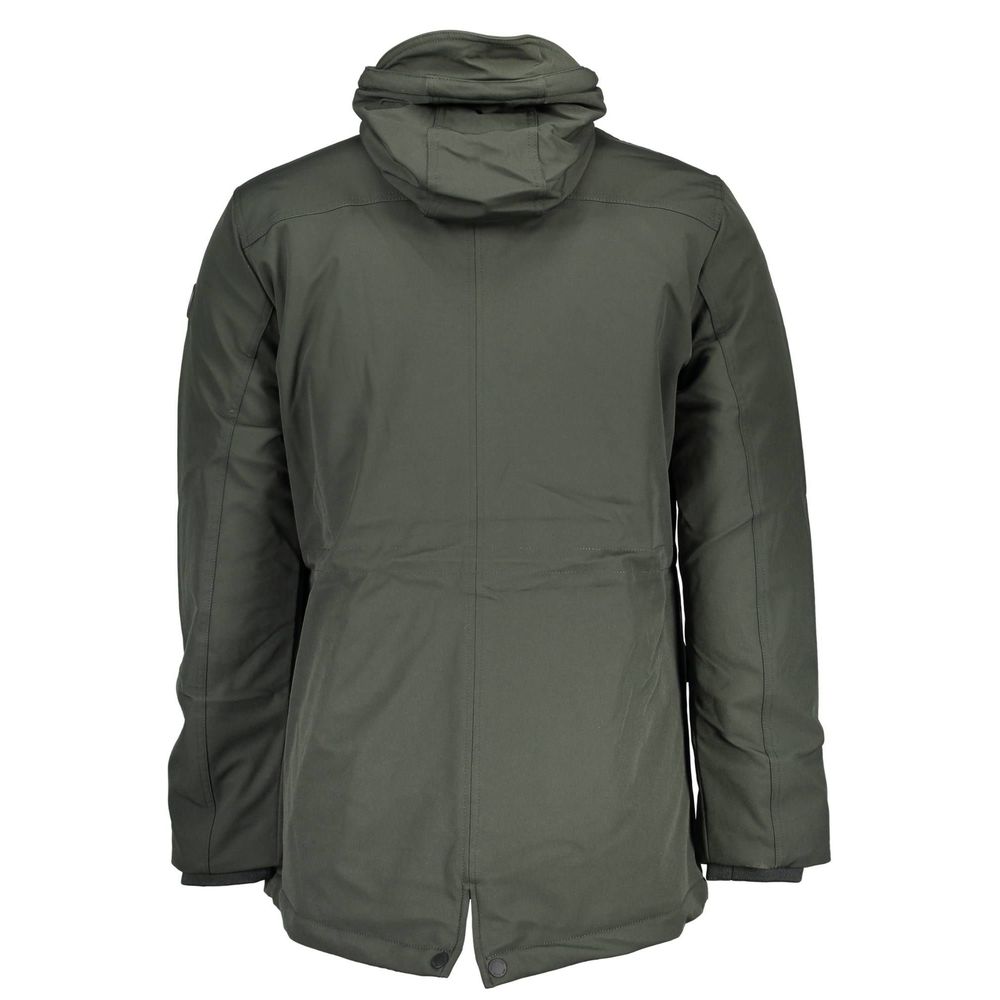 U.S. POLO ASSN. Green Polyester Men Jacket