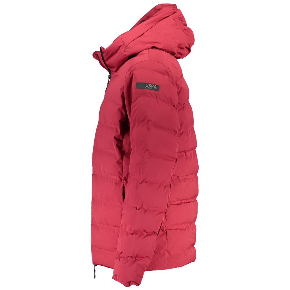 U.S. POLO ASSN. Red Polyamide Men Jacket
