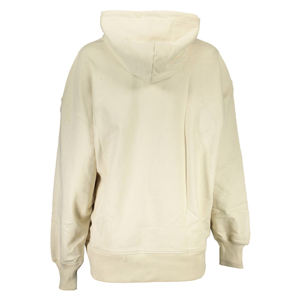 Γυναικείο πουλόβερ Calvin Klein Beige από βαμβάκι