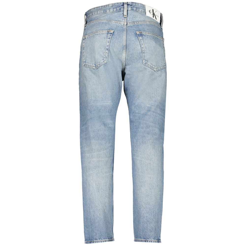 Calvin Klein Light Blue Cotton Jeans &amp; Pant