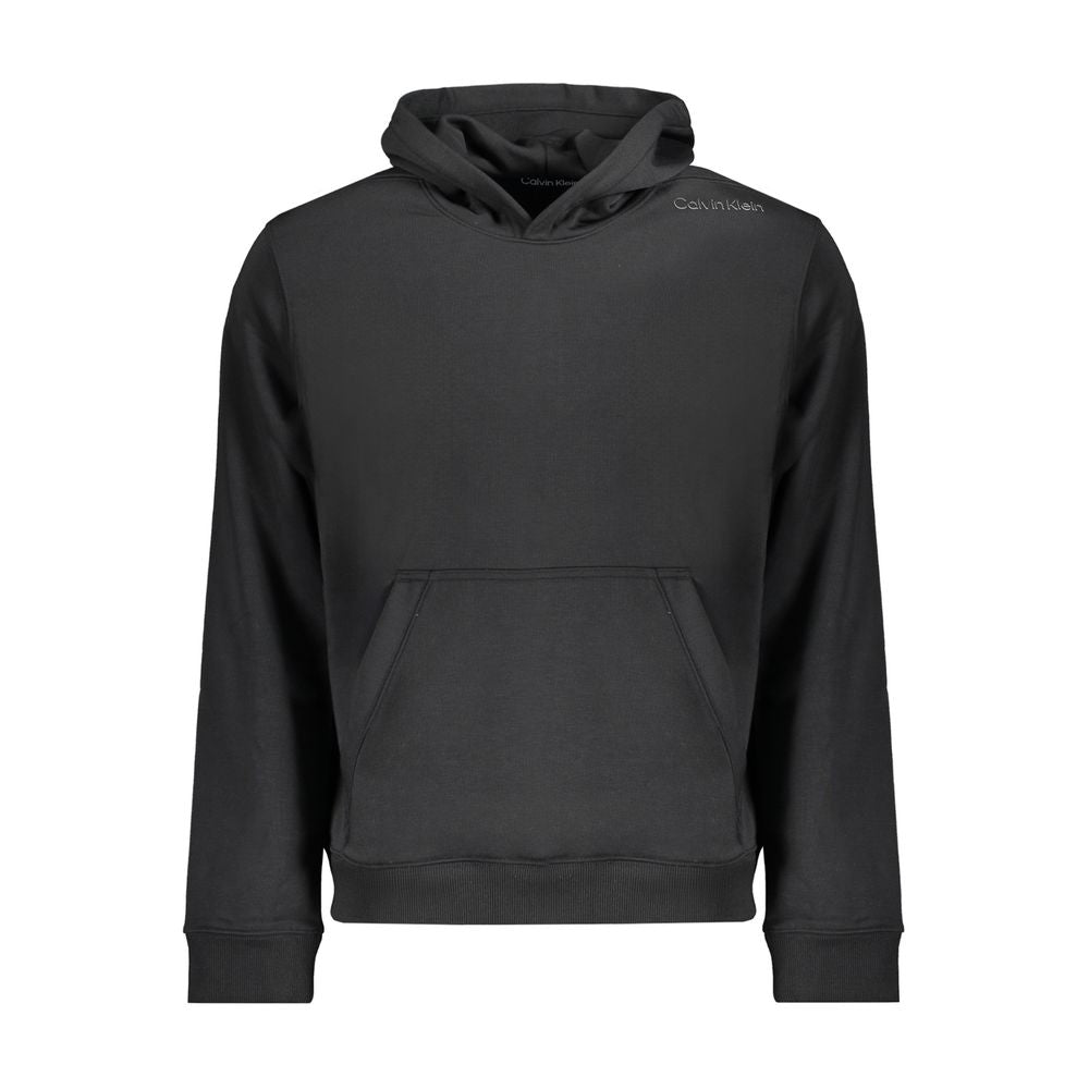 Μαύρο πουλόβερ Calvin Klein από πολυεστέρα
