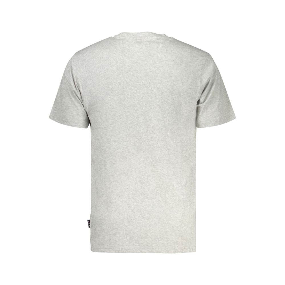 Ανδρικό μπλουζάκι Fila Grey Cotton