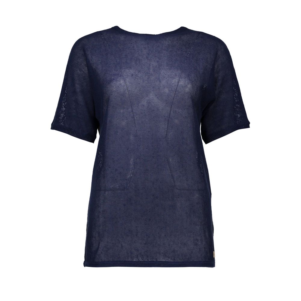 Gant Blue Linen Sweater