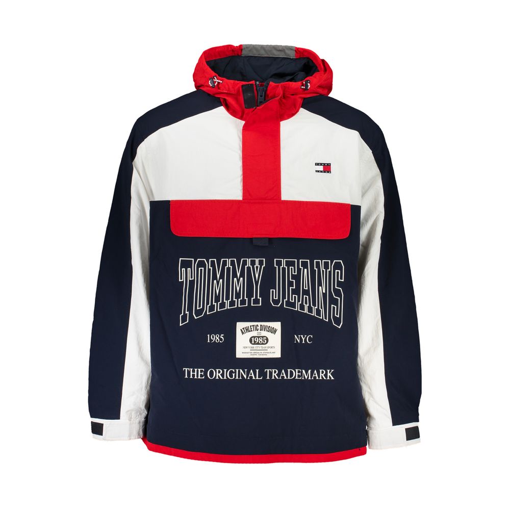 Μπουφάν Tommy Hilfiger Blue Polyamide