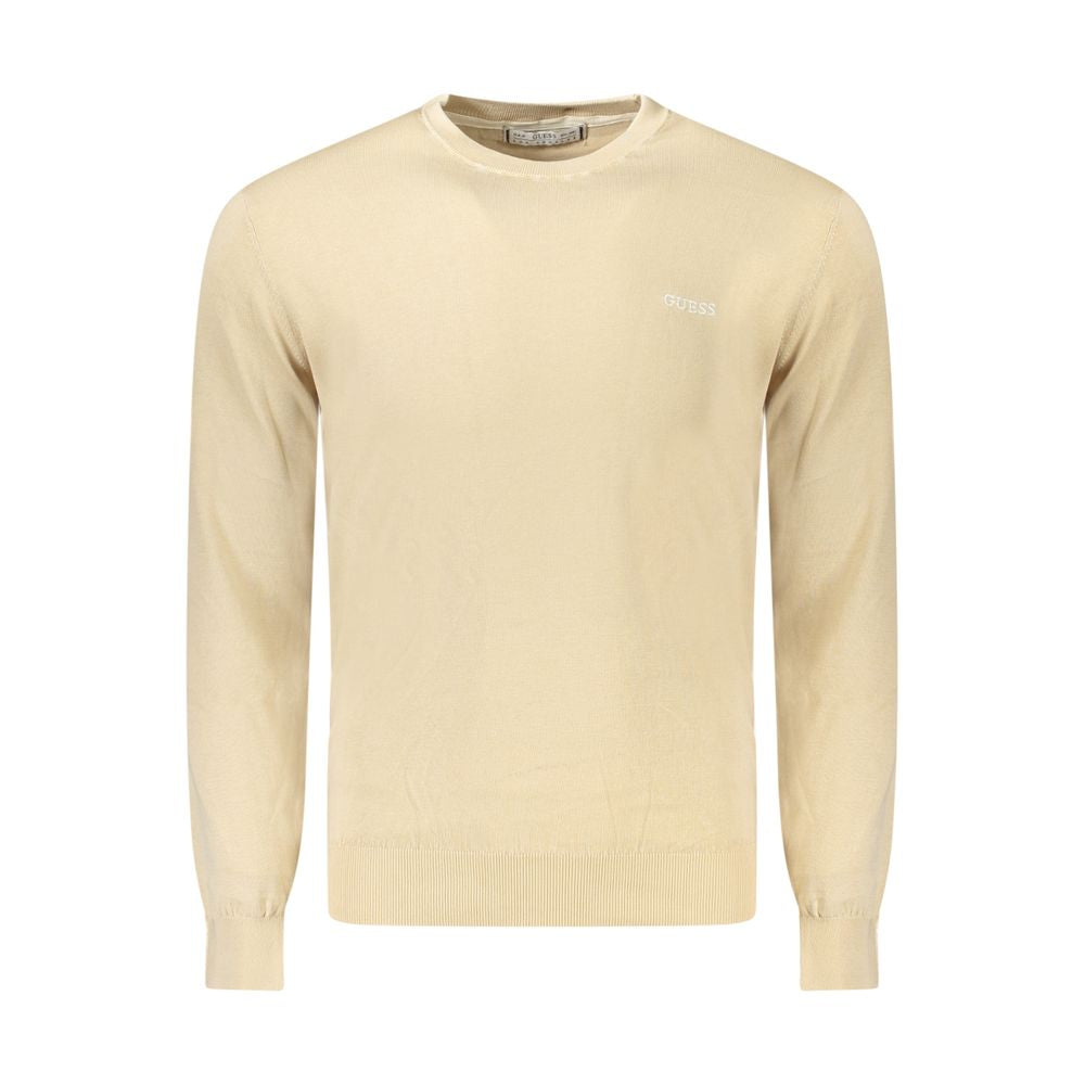 Ανδρικό πουλόβερ Guess Jeans Beige Cotton