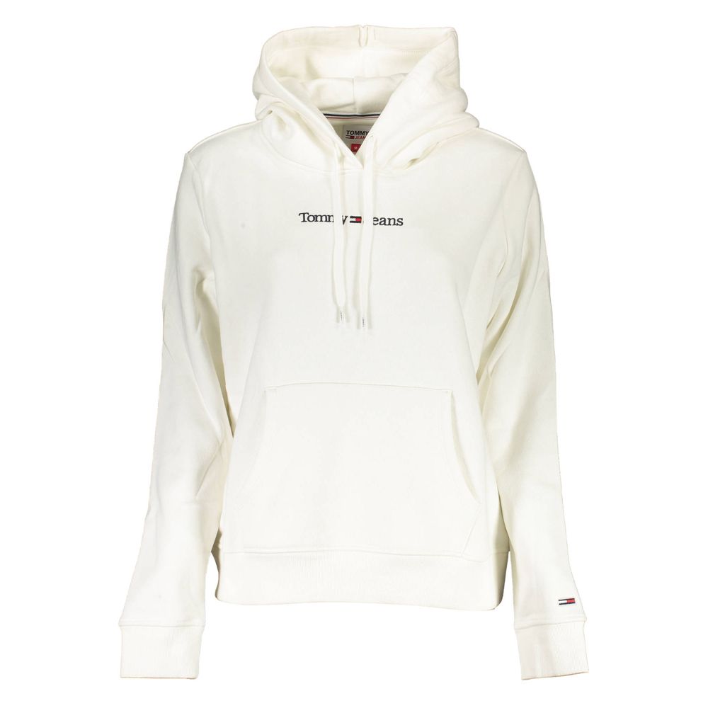 Γυναικείο πουλόβερ Tommy Hilfiger White Cotton