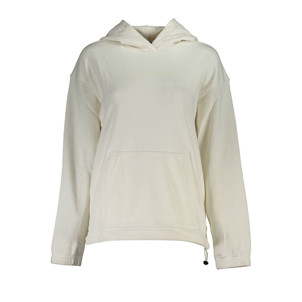 Γυναικείο πουλόβερ Calvin Klein White Cotton
